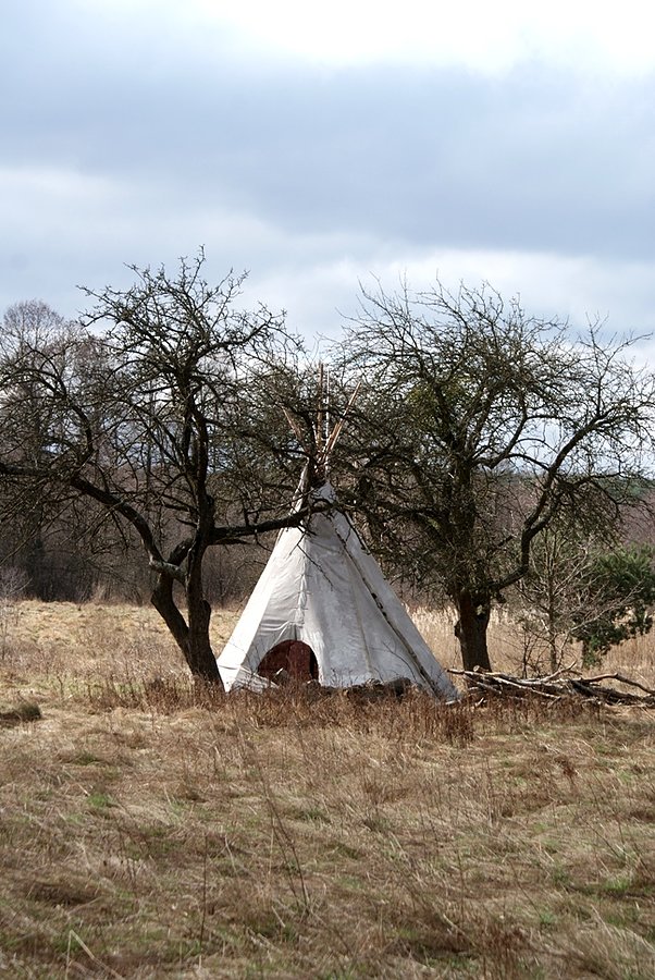 A gdzie Indianie? - Tipi w Młynku
