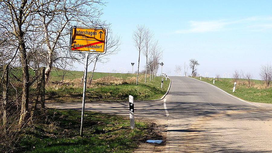 Na skrzyżowaniu w Niemczech