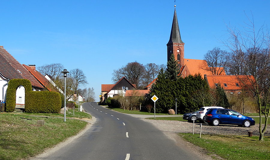 Kościół w miejscowości Hohenreinkendorf