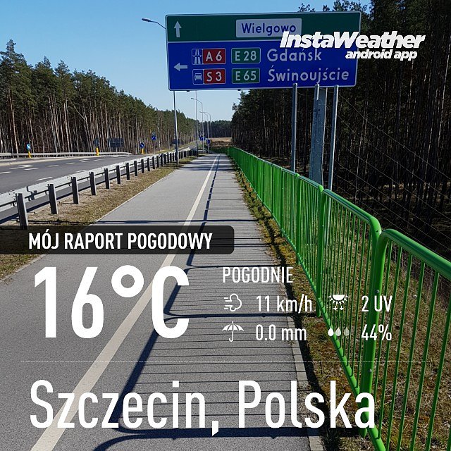 Nad A6 w okolicy Wielgowa