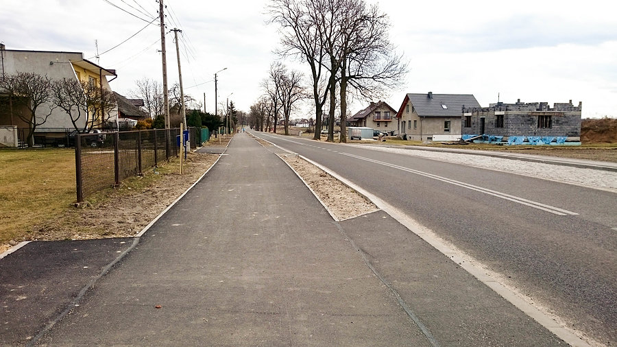 Nowy asfalt Warszowice
