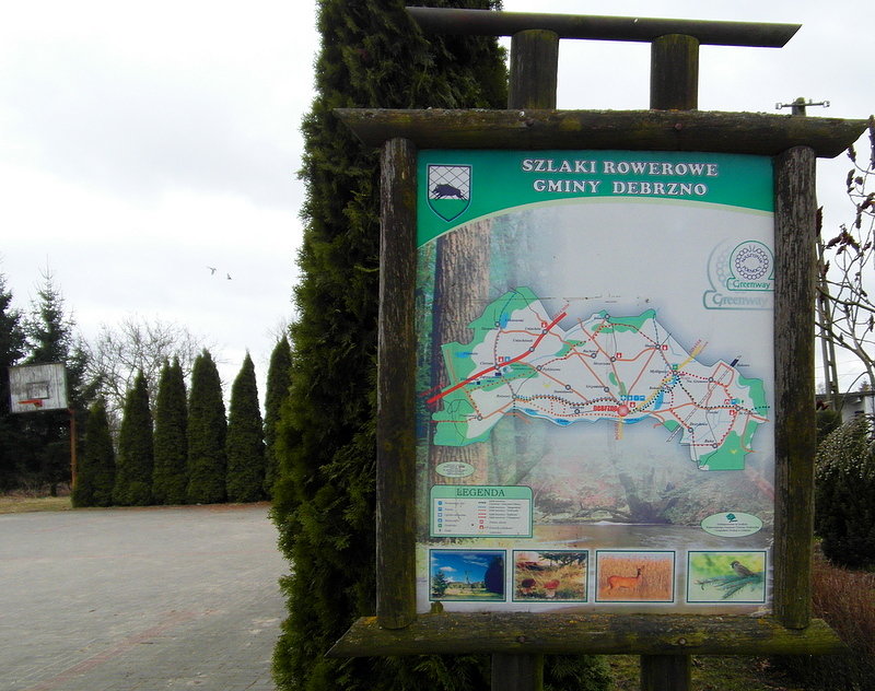 Trasy rowerowe gminy Debrzno