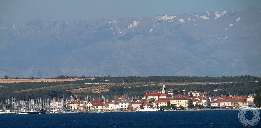 Biograd z promu