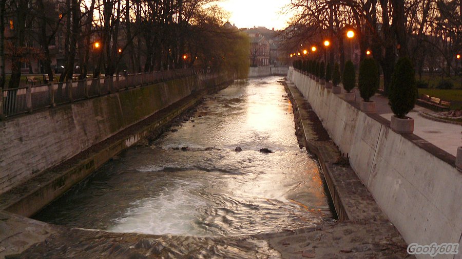 Miasto pod wieczór