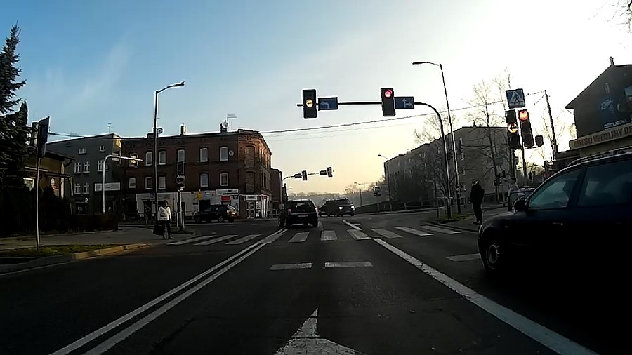 Na Ligocie na skrzyżowaniu