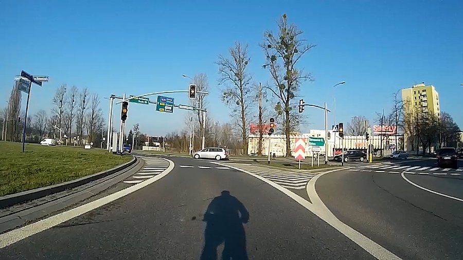 Na rondzie w Zabrzu