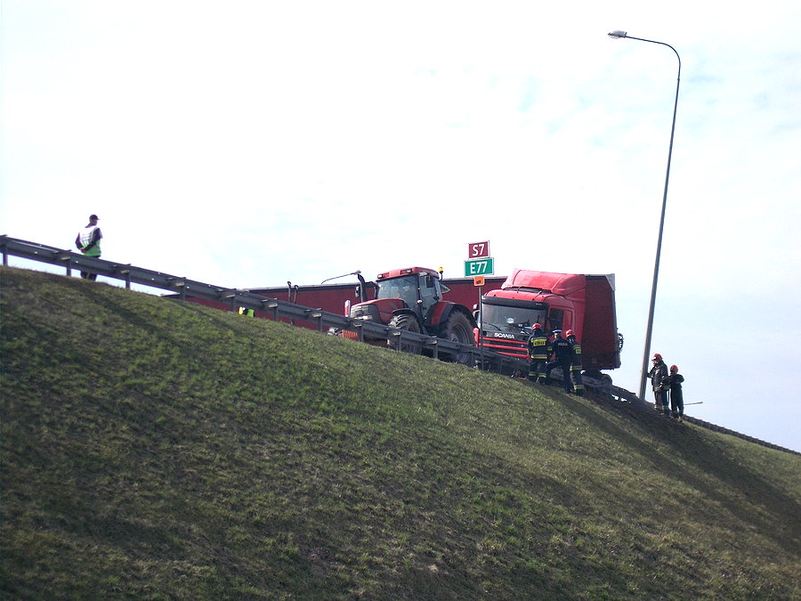 TIR nie na torach