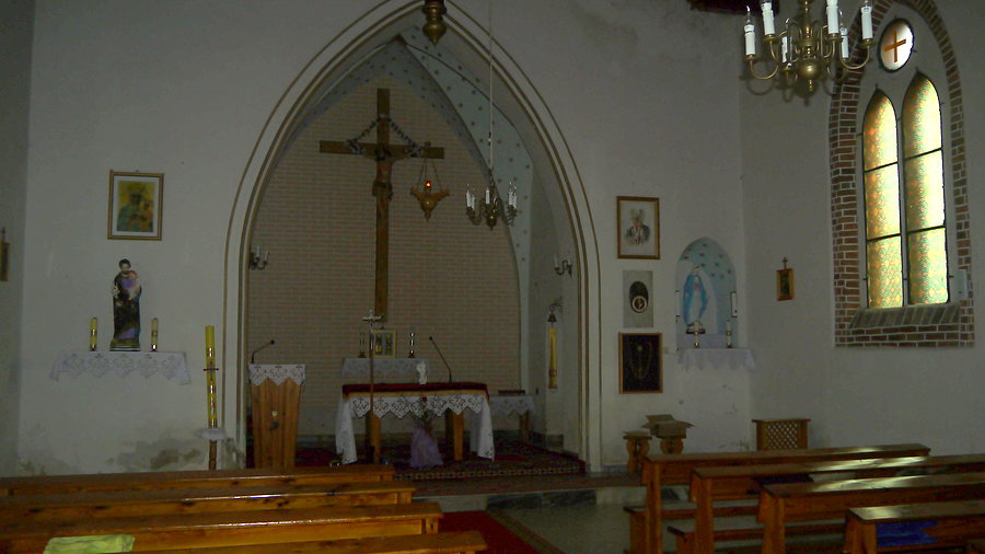 Grochowo - wnętrze kościoła