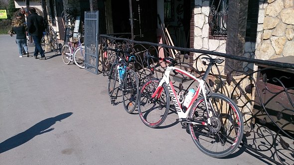 Rowery przy kuźni