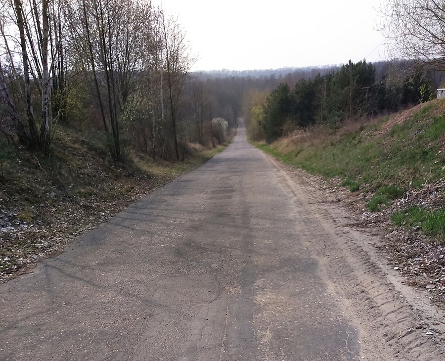 Zjazd do Chalinia (400 m z 50 km/h !!!)