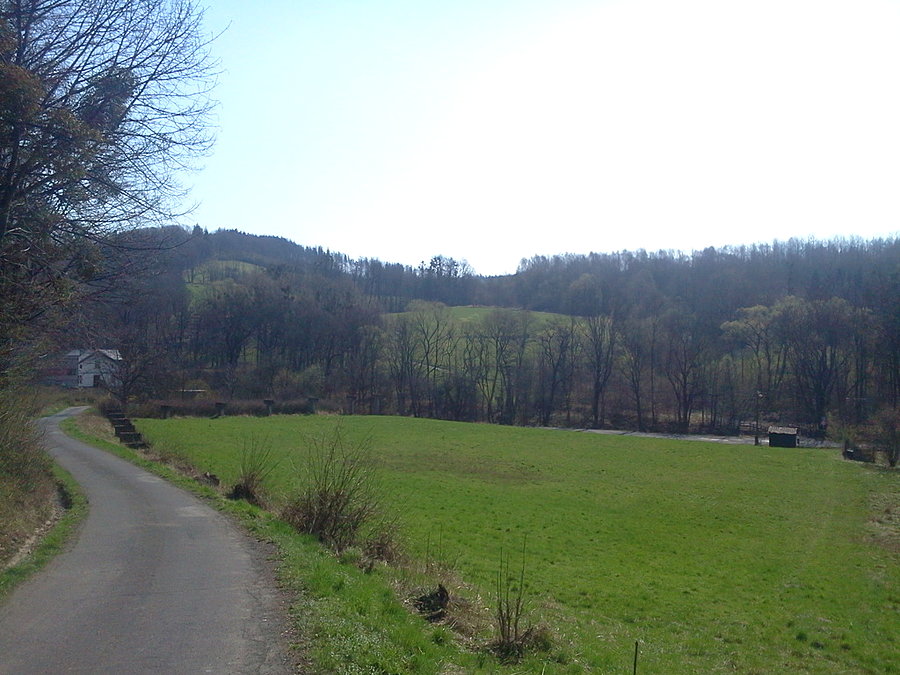 Zjazd do Lesznej