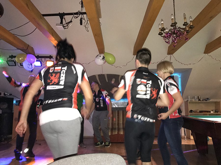 Tańce też były