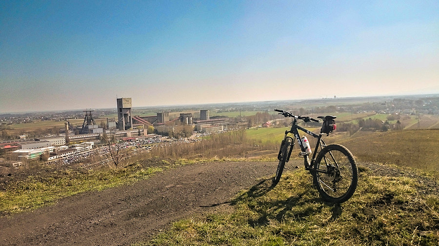 Panorama hałda KWK Borynia