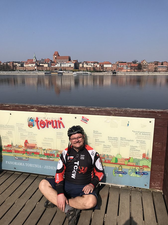 Toruń piękna panorama
