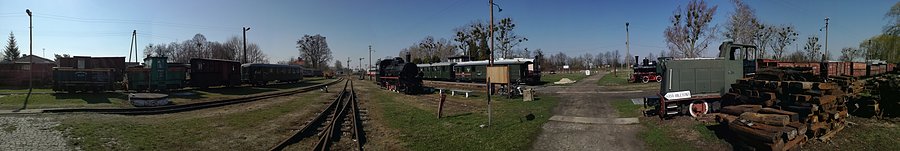 Rogów - stacja kolejki wąskotorowej