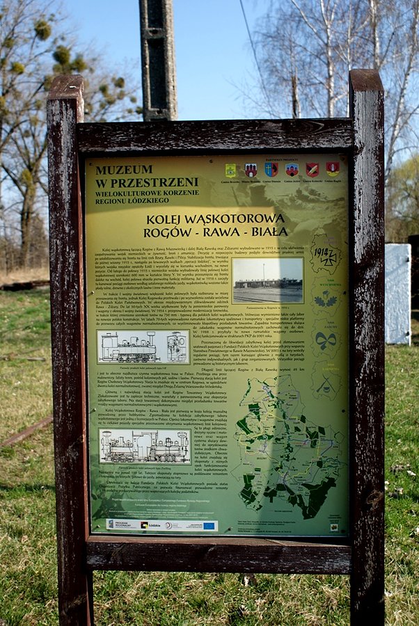 Muzeum w Przestrzeni - Rogów - Kolej Wąskotorowa