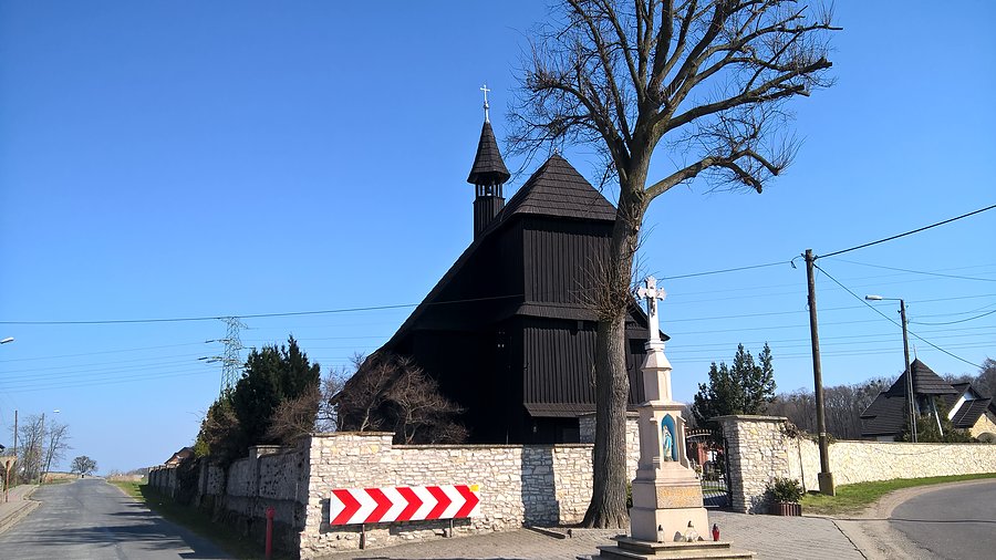 Drewniany kościół Olszowa