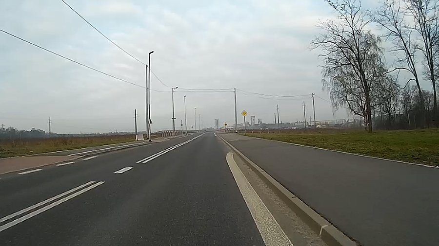 Na Bielszowickiej jak zwykle pusto