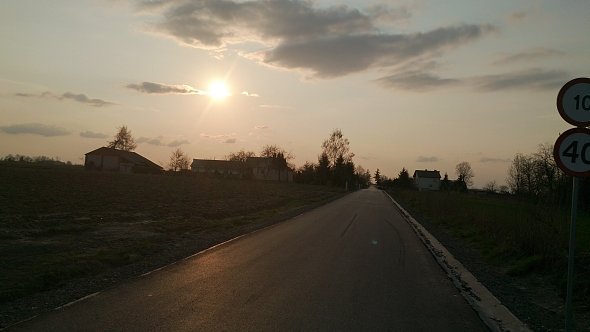 Nowy asfalt w Osmolicach