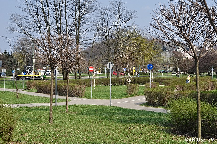 Będzin - Park Dolna Syberka (Miasteczko ruchu drogowego)