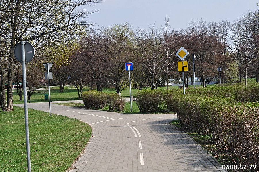 Będzin - Park Dolna Syberka (Miasteczko ruchu drogowego)