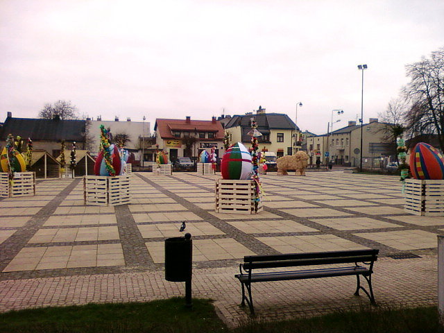 Dekoracje wielkanocne w Konstantynowie
