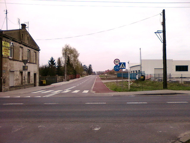 Początek DDR wzdłuż Żeromskiego