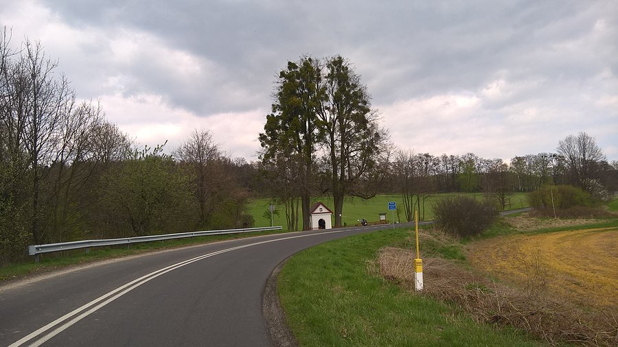 Kapliczka przy drodze