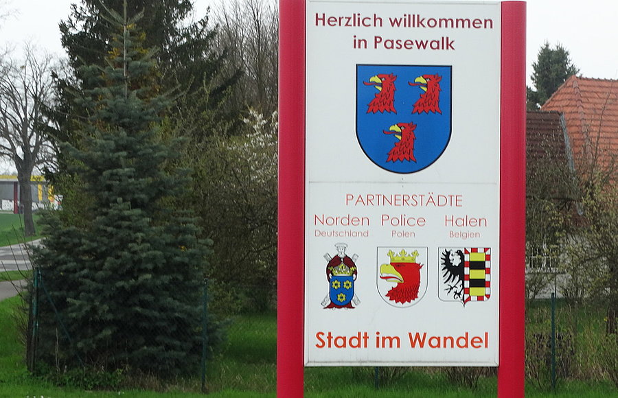 Herzlich willkommnen in Pasewalk