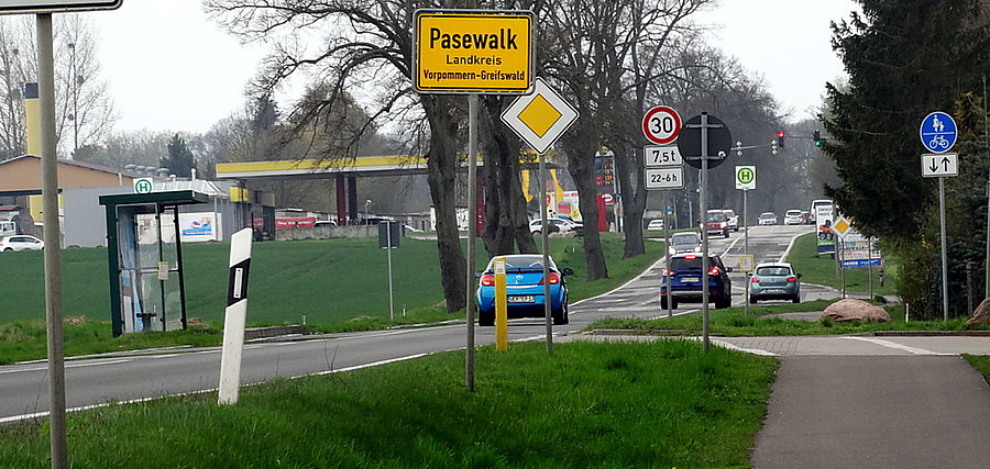 Wreszcie Pasewalk - cel dzisiejszej wycieczki