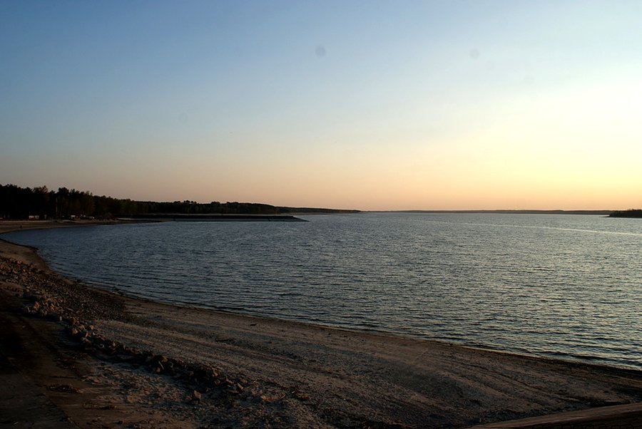 Wyschnięte Jezioro Sulejowskie