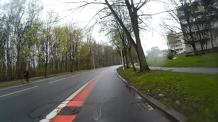 Pogoda nie rozpieszcza, ale są twardziele ;)