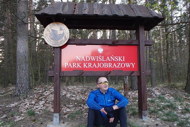 Podziwiam przyrodę Nadwiślańskiego Parku Krajobrazowego