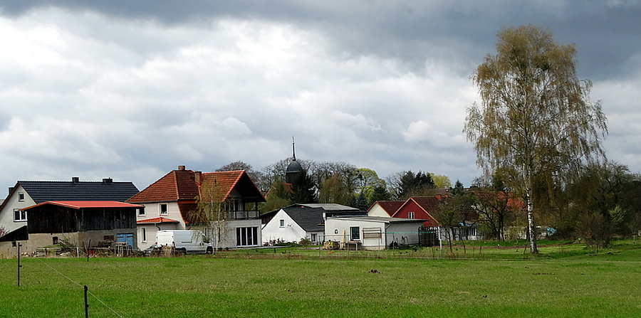Fragment miejscowości Blankensee 14 kwietnia 17 r