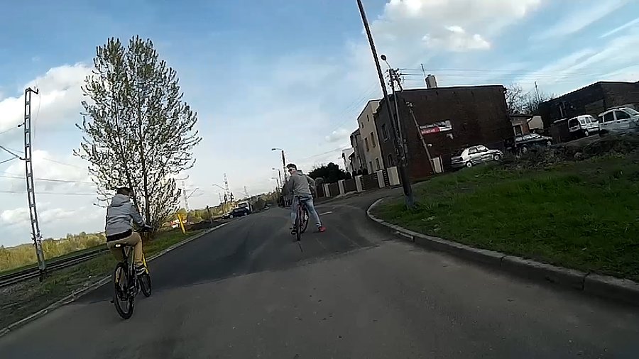 Strasznie niezdecydowani... blokują całą drogę