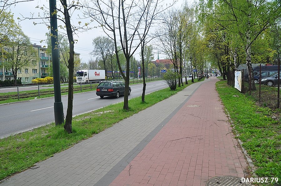 Sosnowiec Pogoń - Droga rowerowa