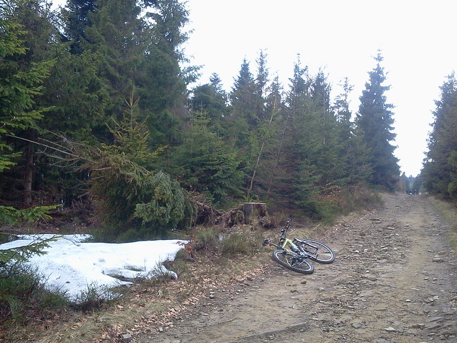 Resztki śniegu