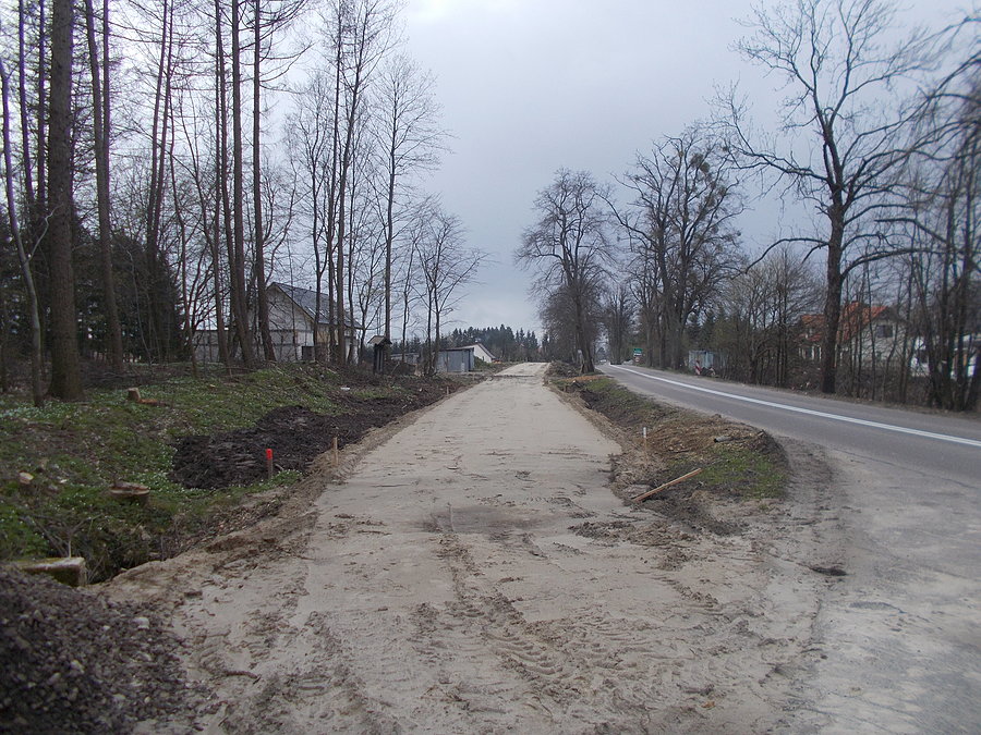 Budowa ścieżki rowerowej wzdłuż Fromborskiej