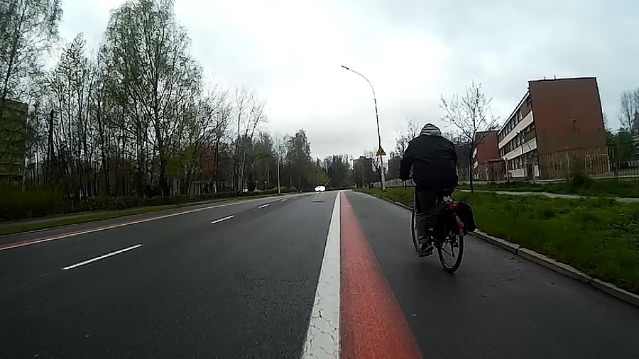 Jednak rowerzyści pojawili się o poranku
