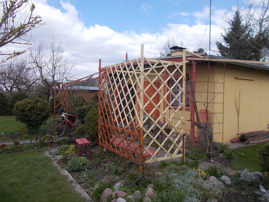 San Pergolas de "drewnochron"