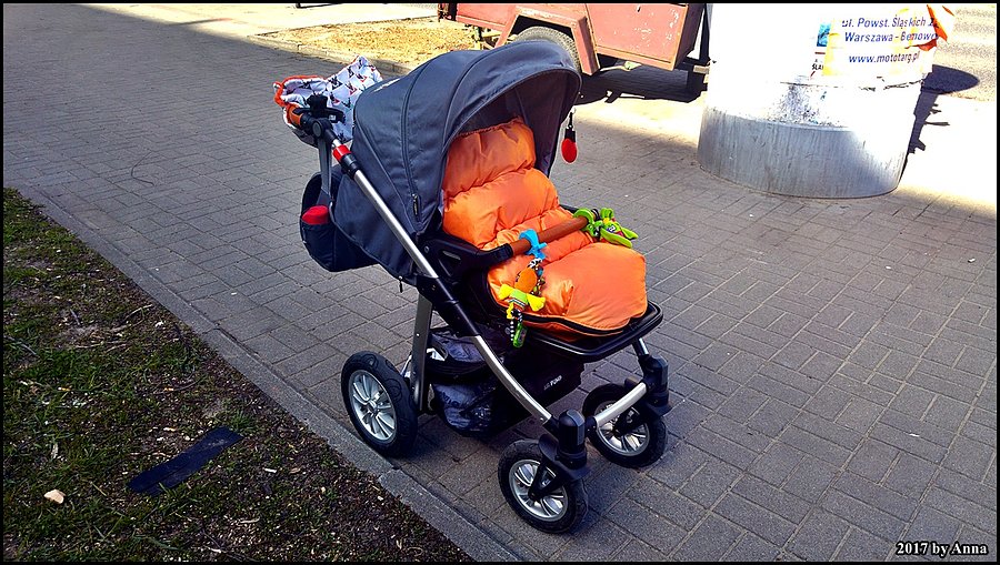 Ale gdy Młody przysnął, zaczęło wiać. Dobrze że ubraliśmy się jak na syberię :D