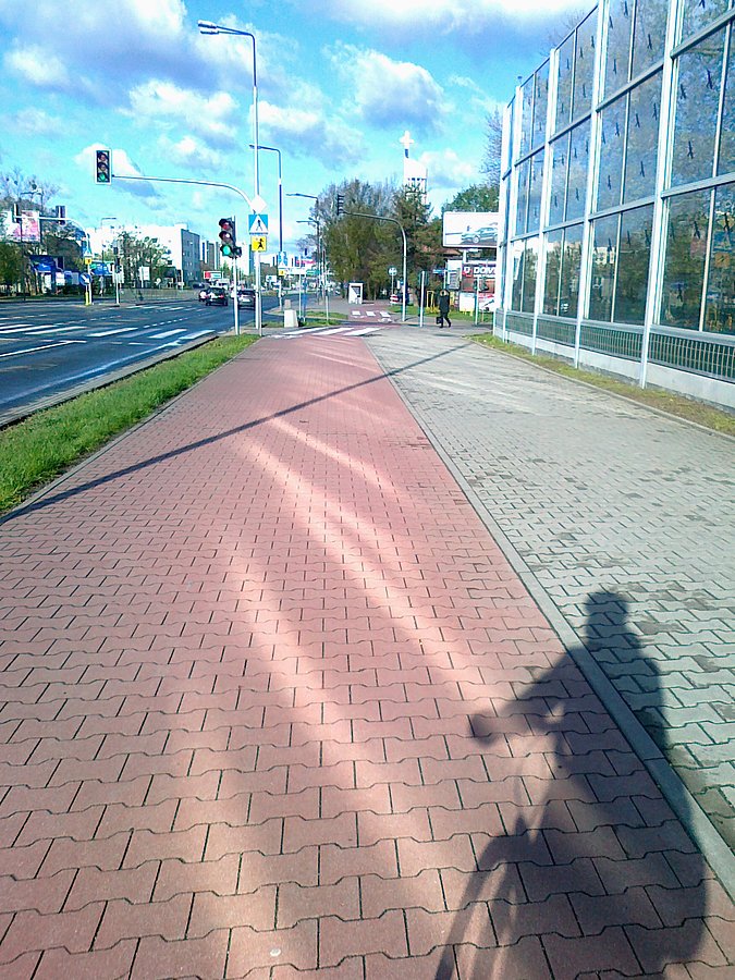 Rano pięknie świeciło słońce