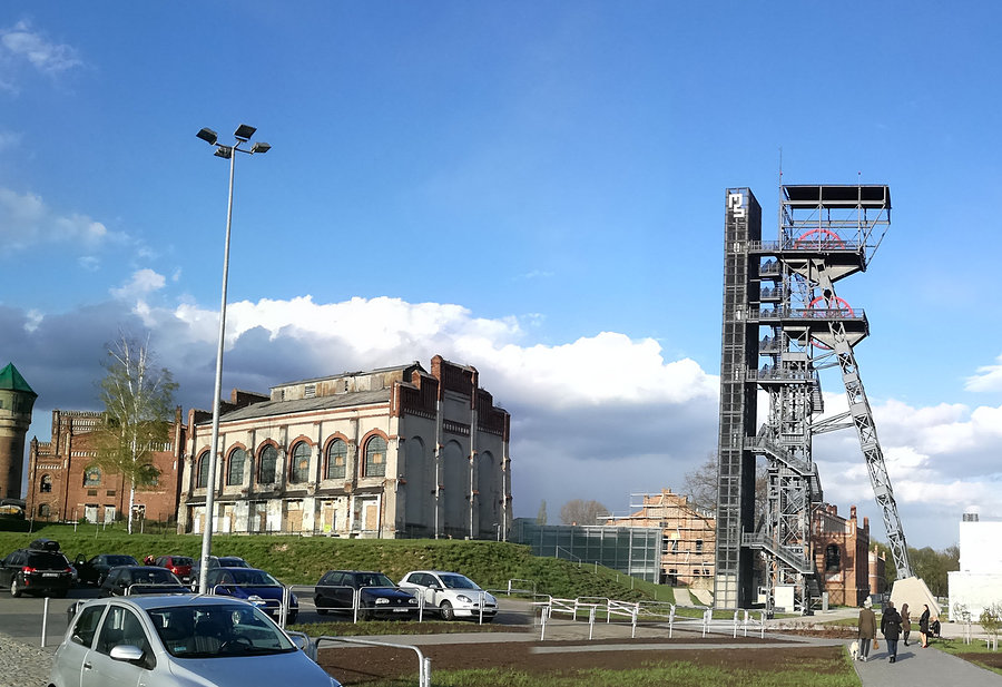 Na terenie po kopalni Katowice