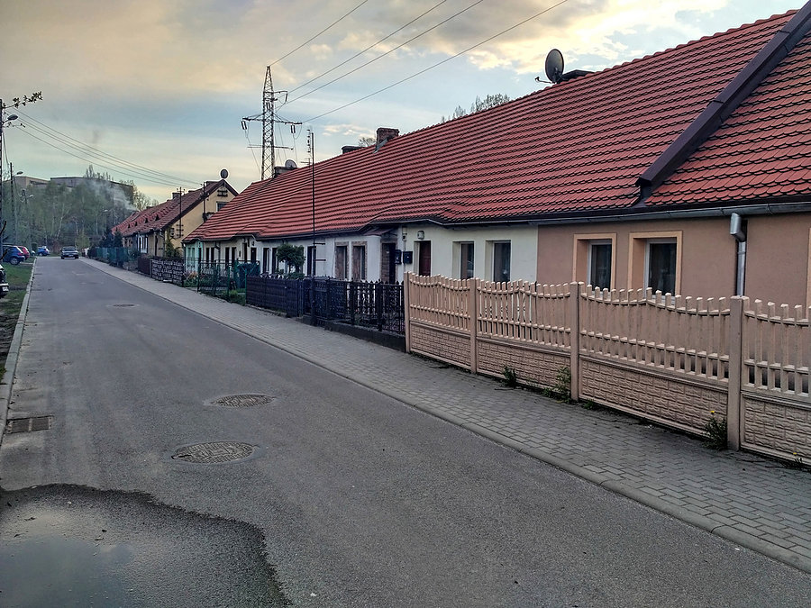 Zabudowania na ul Przekopowej