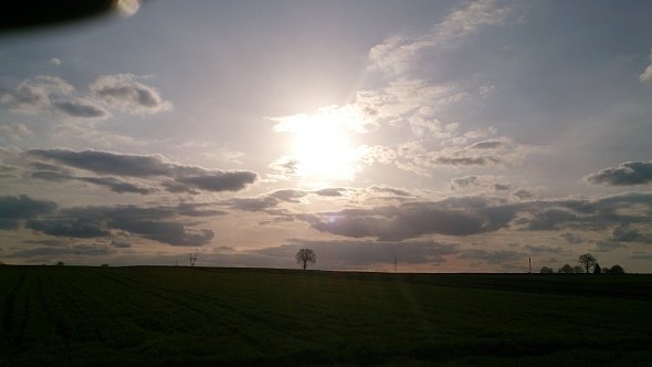 Słońce zachodzi