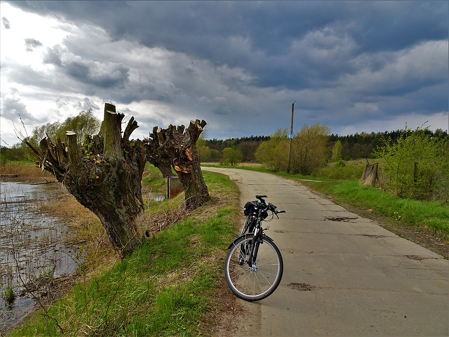No rowerze - okolice Tczewa
