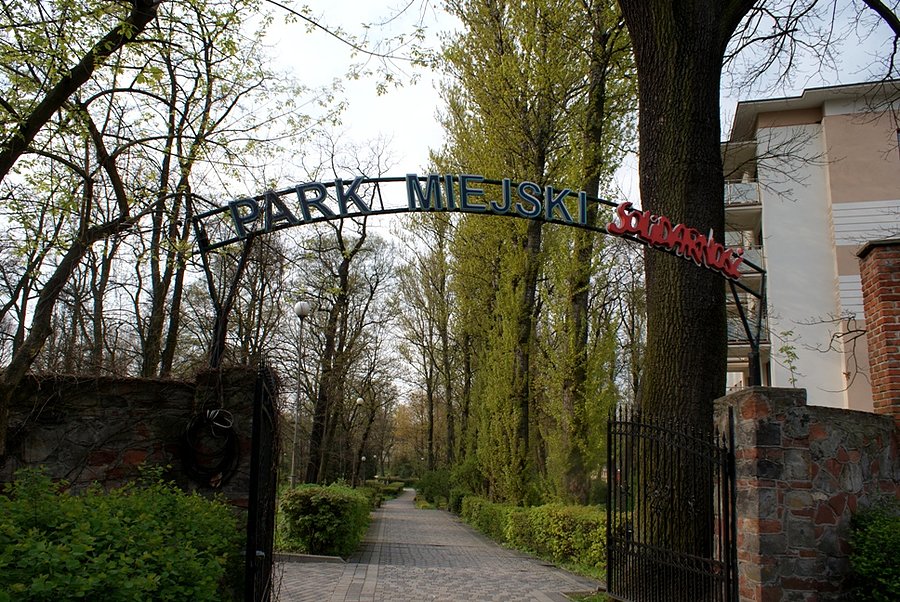 Wejście do Parku Miejskiego