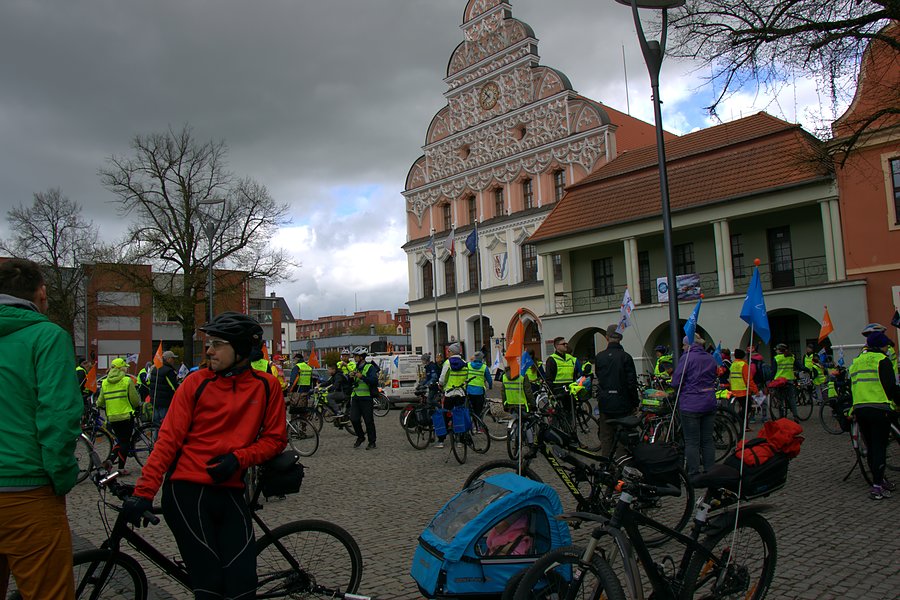 Pojawia się coraz więcej rowerzystów