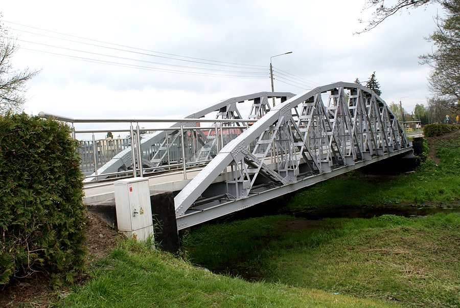 Tramwajowy most kratownicowy w Rzgowie