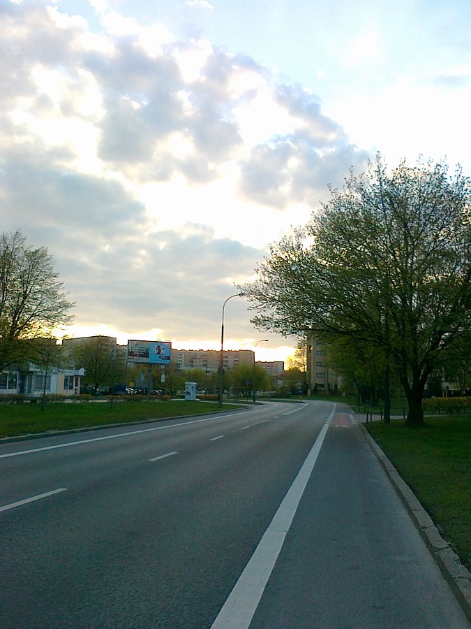 Wrocławska o świcie